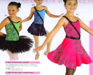 new lace print girls latin flair separates dance pieces