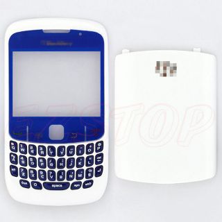 Housing Replacement Case Cover For Blackberry curve 8520 8530 White 