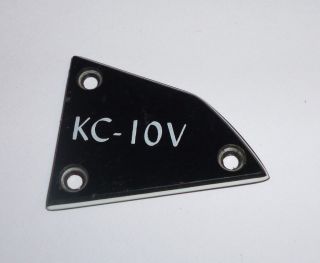 NEW OLD STOCK TRUSS ROD PLATE COVER FROM WASHBURN GUITAR MODEL KC 10V
