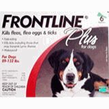 Merial Frontline Plus 6 Pack For Dogs 89   132 lb