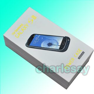 3200mAh External Backup Battery Charger Case For Samsung Galaxy S III 