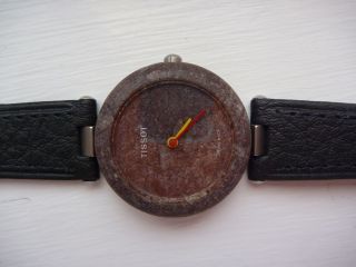 new burgundy r150 tissot rockwatch rock watch w box from