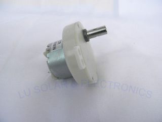 DC MOTOR 12V 3RPM Geared Brush Motor STOCK for Project Model Low Noise 