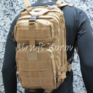 Airsoft SWAT Level 3 Milspec Molle Assault Backpack Bag Coyote Brown