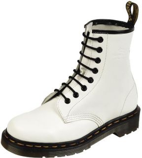new dr doc martens white 1460 boots 8i size uk 6 us 8