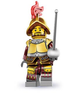 lego minifigures series 8 8833 conquistador new 