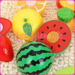 toy fruits cutting food kids kitchen pretend play set from