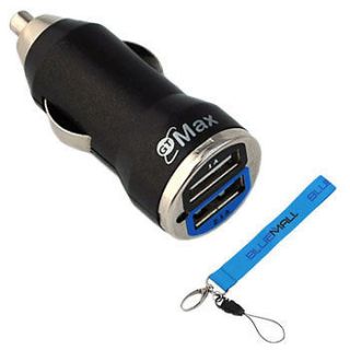 For Apple iPad 3 (Wi Fi) 2 Port USB Car Charger Vehicle Power Adapter 