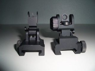 223 front and rear tactical flip up sight combination time