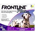 Frontline Plus for Dogs 45 88lbs 3 Month Supply Merial NEW IN BOX 