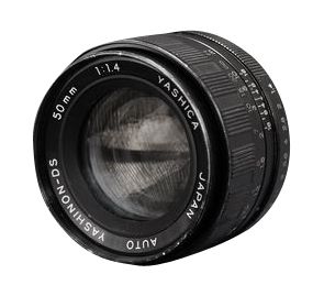 Yashica 50 mm f 1.4 Lens
