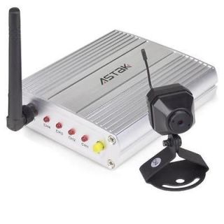 Astak CM 811T 2.4GHz Surveillance Security Camera W/4 Channel Wireless 