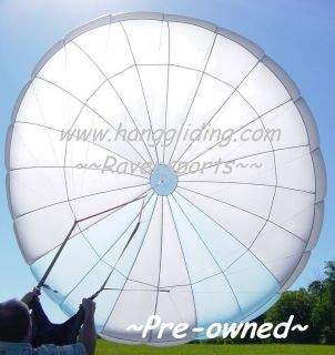 Reserve Parachute Quantum 330 Paraglider Paragliding Pre Owned Split 
