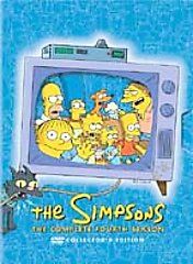 The Simpsons   The Complete Fourth Season DVD, 2004, 4 Disc Set 