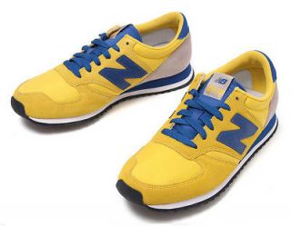 New Balance Classic Yellow/Blue Running Shoes U420BNA Mens US 8.5 UK 8