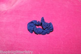 American Girl 18 DOLL size Gymnastics shiny Purple scrunchie hair tie 