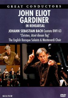 Great Conductors John Eliot Gardiner   In Rehearsal DVD, 2011
