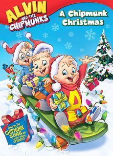 Alvin and the Chipmunks   A Chipmunk Christmas DVD, 2008, Repackaged 