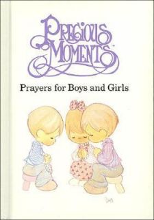 Precious Moments Prayers for Boys and Girls by Sam Butcher 1989 