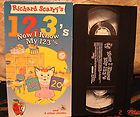 Busy World of Richard Scarry   Now I Know My 123s (VHS, 1997, Closed 