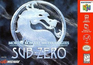 Mortal Kombat Mythologies Sub Zero Nintendo 64, 1997