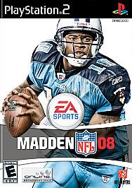 Madden NFL 08 Sony PlayStation 2, 2007