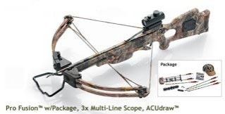 Ten Point Pro Fusion w Package, Pro40 Multi Dot Scope, ACUdraw Bow 