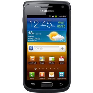 Samsung Galaxy W GT I8150   4 GB   Soft black Unlocked Smartphone 
