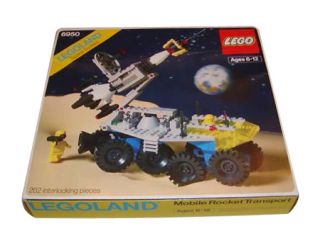 Lego Space Classic Mobile Rocket Transport 6950