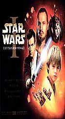 Star Wars Episode I The Phantom Menace VHS, 2000, Widescreen Collector 
