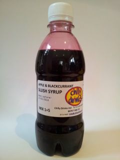 Apple & Blackcurrant flavour Iced Slush Syrup in 330ml (like slush 