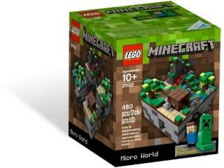LEGO 21102 Minecraft CUUSOO Micro World Mine Craft Brand New Sealed in 