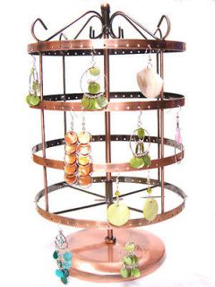 copper plated multi earring jewelry display holder d015 from china