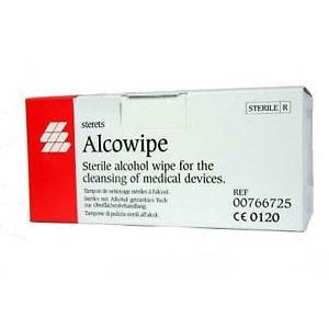   Sterile Alcohol Surface Wipes Pack of 100 SOLD AT LESS THAN HALF PRICE