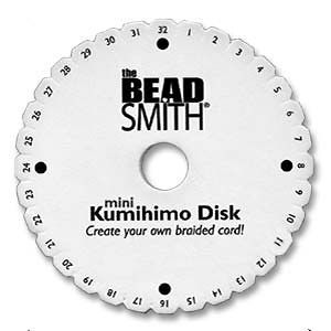 KUMIHIMO Round Disk PLATE for JAPANESE BRAIDING 4.25 inch ~No 