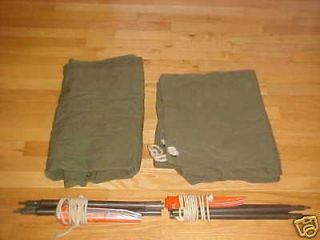 military surplus army pup tent used  15