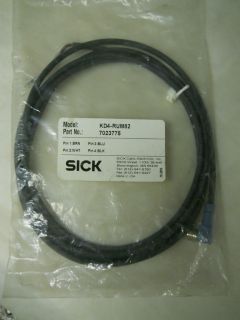 SICK Optic KD4 RUM82   4 Pin Cable   #7023775   New in Factory Sealed 