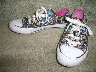 airwalk canvas shoes sneakers size 6 5 womens laced