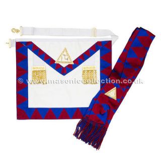 Newly listed New Masonic Lambskin Royal Arch Companions Apron & Sash