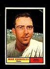 1961 topps 113 mike fornieles red sox nm 00011030 expedited