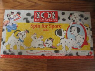 Disneys 101 Dalmatians Game Spin for Spots, Brand New & Sealed RARE