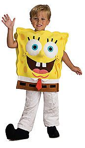 Spongebob Squarepants Child Halloween Costume Size 2 4 Toddler