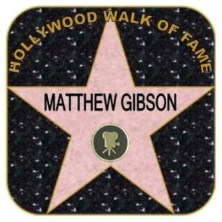 hollywood walk of fame personalised coaster your name more options