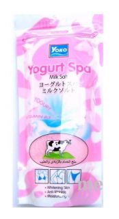 Yoko Yogurt Spa Milk Salt Yogurt Vitamin B3 Colagen VitaminE Bath Body 