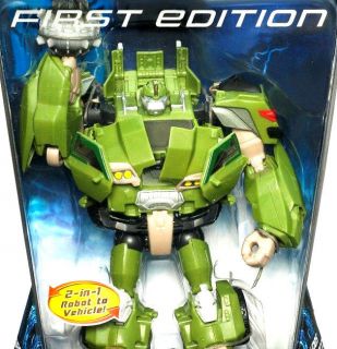 FIRST EDITION FE TRANSFORMERS PRIME HASBRO Bulkhead Figure Voyager NEW 
