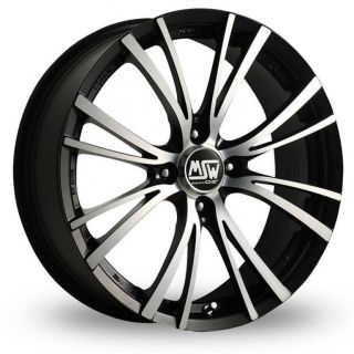   15 MSW (by OZ) 20 4 Alloy Wheels & Continental Tyres   ALFA ROMEO 145