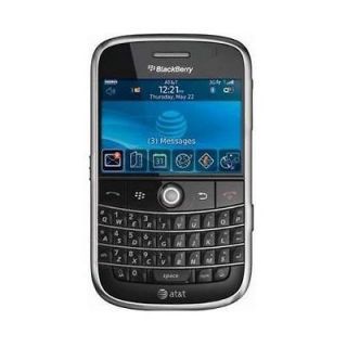 AT&T BlackBerry Bold 9000 3G GSM Smartphone Black No Contract Used 