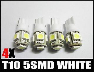   SMD LED T10 Vehicle Map Light Bulbs 194 168 2450 516 912 906 501 #E12