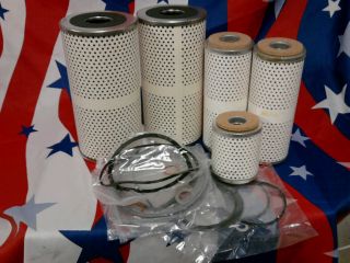 M35A2 Deuce and a Half 2.5 ton Oil Filter Set and Fuel Filter Set Made 
