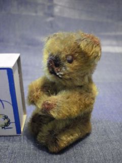 vintage schuco teddy bear 2 76 poor condition rusty from